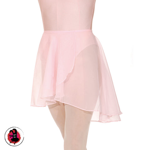 Gina Georgette Wrapover Dance Skirt : Adult Size